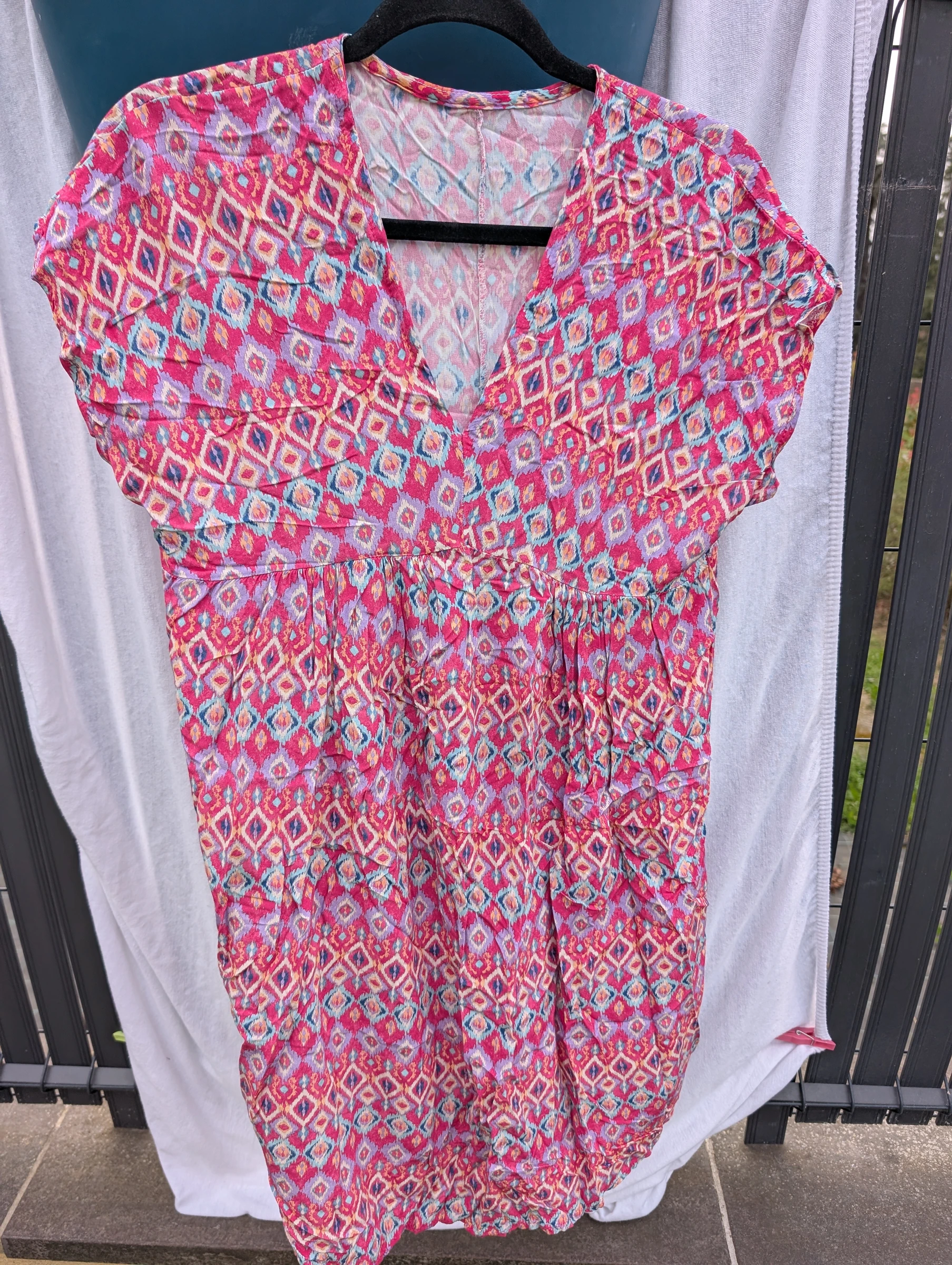 Robe rose